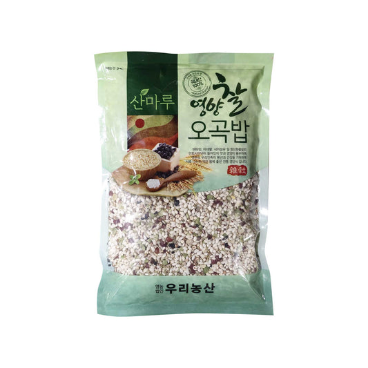 16536 : 산마루/영양 찰오곡밥 : 18/600g : SWEET 5-GRAIN RICE