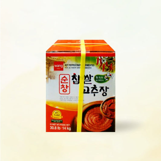 16901 : 찹쌀고추장(캔) : 14kg : GOCHUJANG MADE WITH SWEET RICE