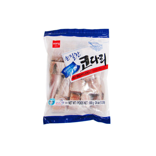 17152 : 손질한코다리 : 16/680g : FZN DRIED POLLACK(HEADLESS)