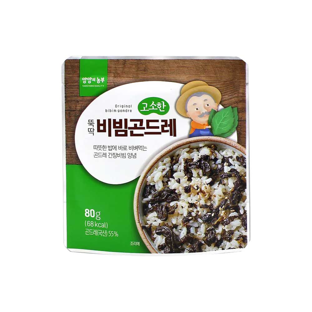 17979 : 고소한 뚝딱 비빔 곤드레 : 30/80g : BIBIM GONDE SAUCE (ORIGINAL)