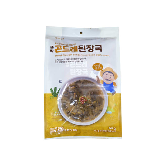 18053 : 뚝딱 곤드레 된장국 : 20/10g : DRIED GONDRE SOYBEAN PASTE SOUP