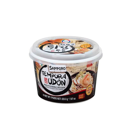 18244 : 사뽀로 튀김우동 볼 : 6/223.3g : TEMPURA UDON BOWL