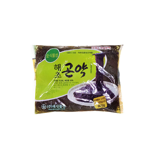 18281 : 해초곤약 : 10/800g : KONYAKU NOODLE(SEAWEED)