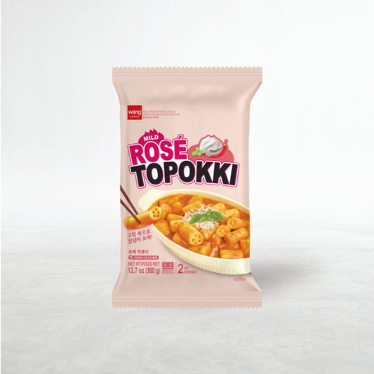 19246 : 로제 떡볶이 (2인 봉지) : 10/360g : ROSE TTEOKBOKKI