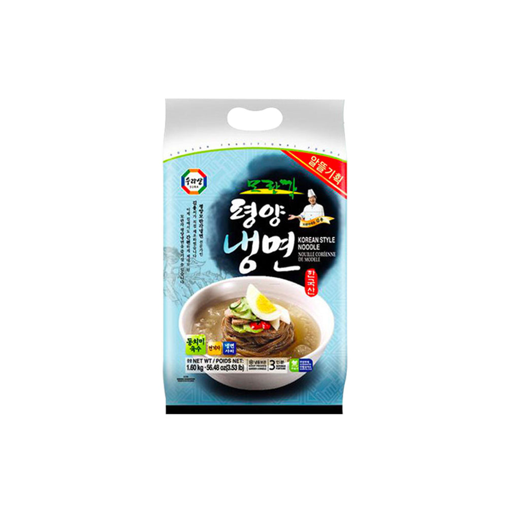 19446 모란각(평양냉면동치미)(3인분) 6/1.6kg FZN PYONGYANG COLD NOODLE SOUP