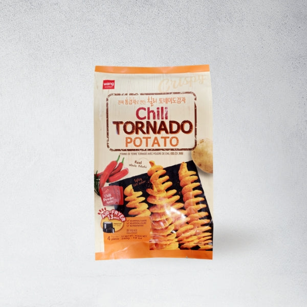 12512: 냉동 토네이도 감자 (칠리) : 12/340g : FZN TORNADO POTATO (CHILI)