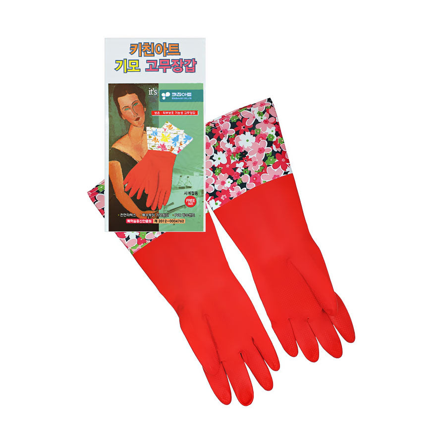 Rubber Glove 10Pairs 기모 고무장갑