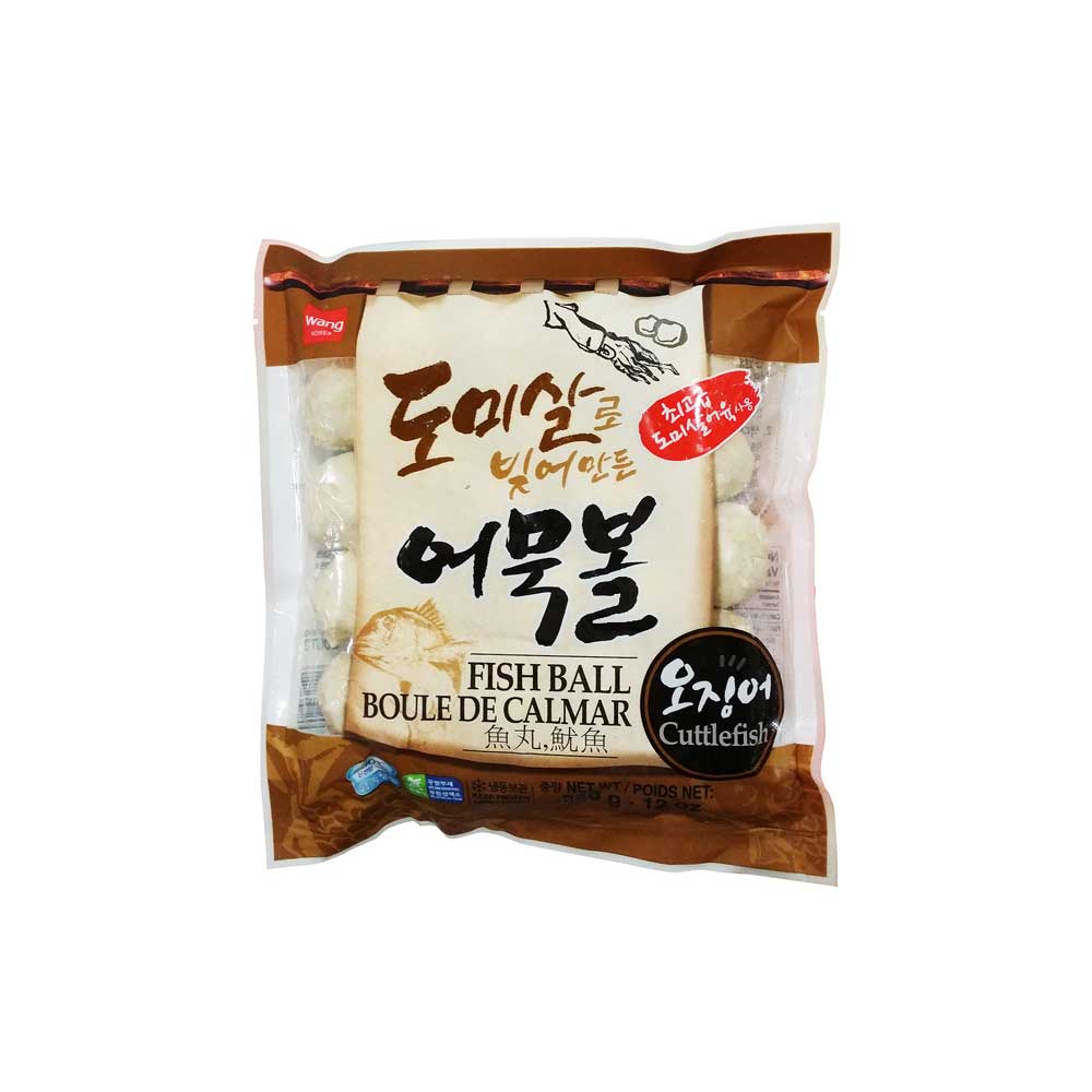 20073 : 도미살 어묵볼(오징어) : 24/340g : FZN FISH BALL(SQUID )