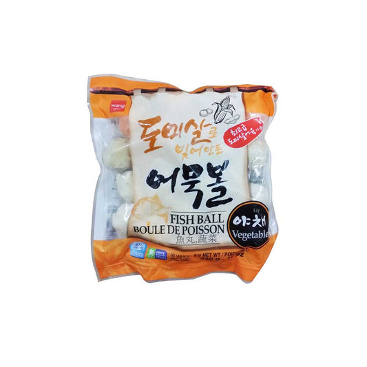 20074 : 도미살 어묵볼(야채) : 24/340g : FZN FISH BALL(VEGGIE)