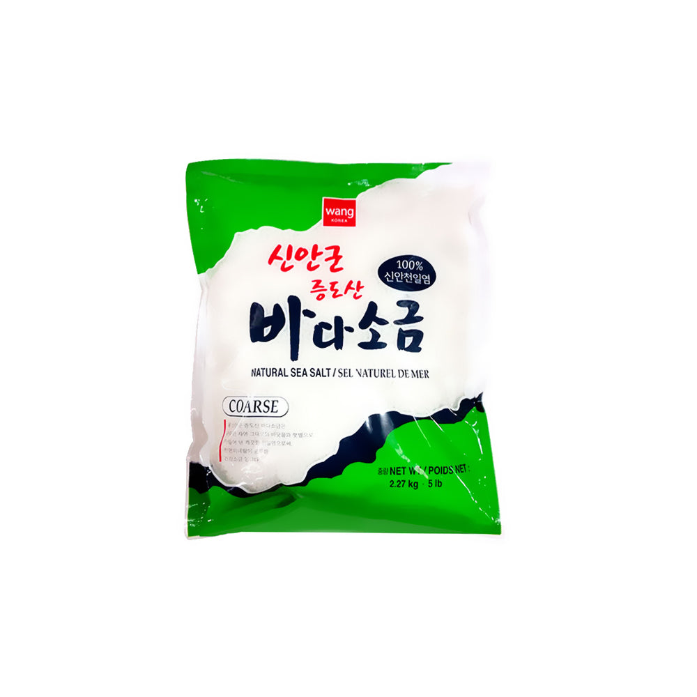 20608 : 신안군 증도산 바다소금(굵은) : 6/5Lbs : SEA SALT(COARSE)