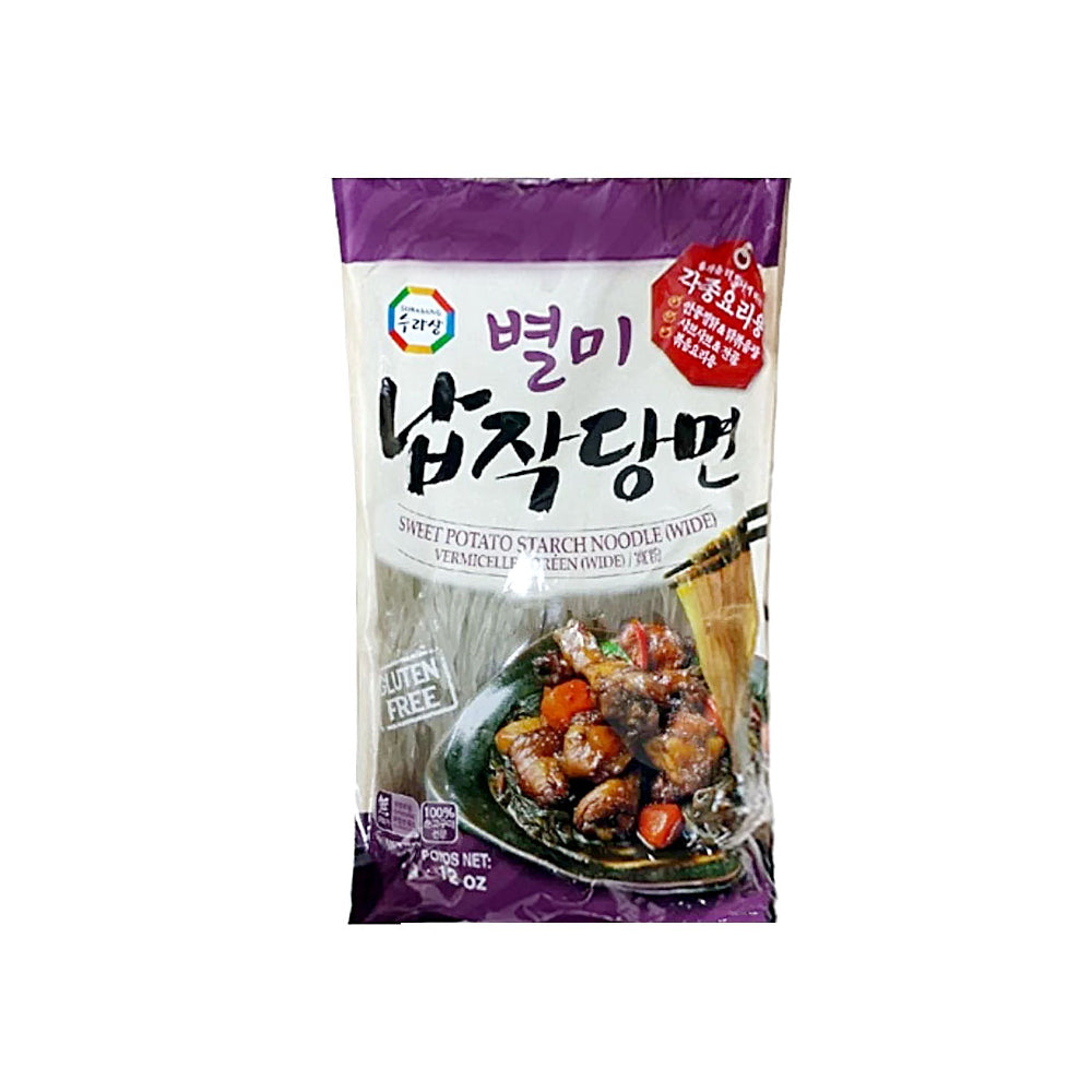 Flat Starch Noodle 24/12oz 별미납작 당면