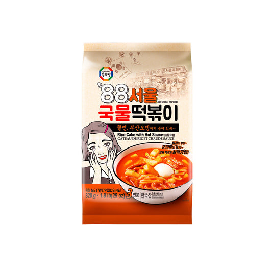 21566 88서울 떡볶이(국물)(3인분) 12/820g FZN 88SEOUL TTEOKBOKKI(SOUP)