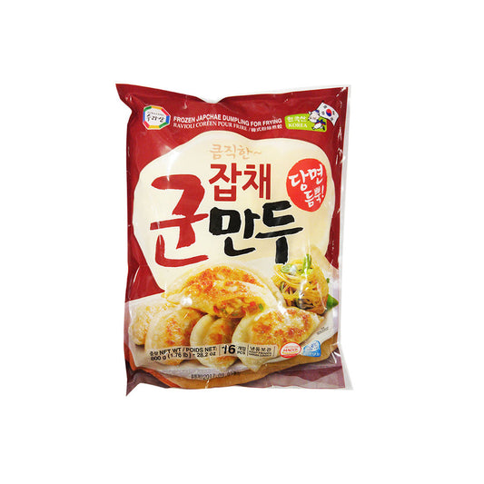 21567 큼직한 잡채군만두 12/800g FZN FRIED DUMPLING(JAPCHAE), BIG