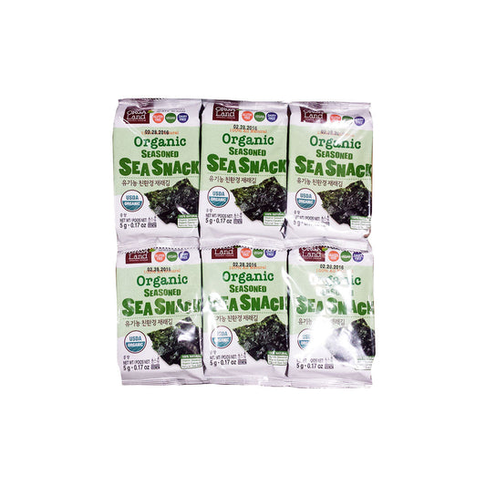 21586 : 올가 유기농 스낵김(도시락) : 8/12/5g : ORGANIC SEASONED  SNACK LAVER (FOR LUNCH BOX)