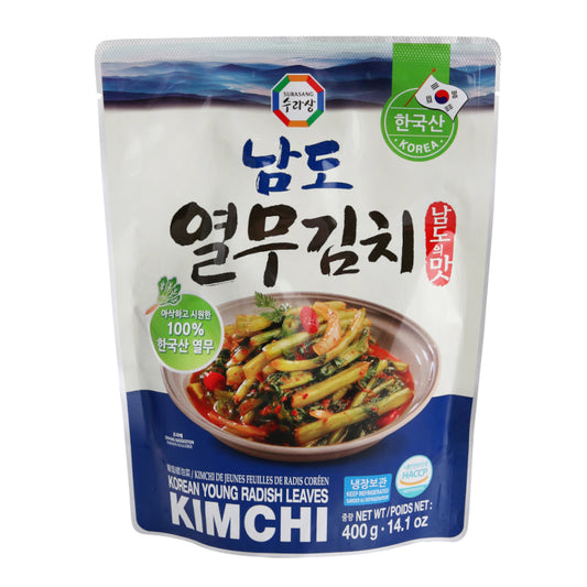 22211 : 남도 열무김치 : 12/400g : KOREAN YOUNG RADISH LEAVES KIMCHI