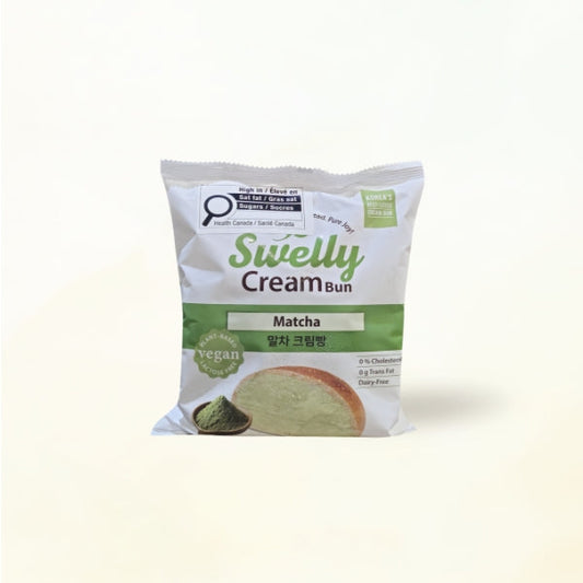 22884 : 스웰리 말차 크림빵 : 12/125g : FZN MATCHA CREAM BREAD
