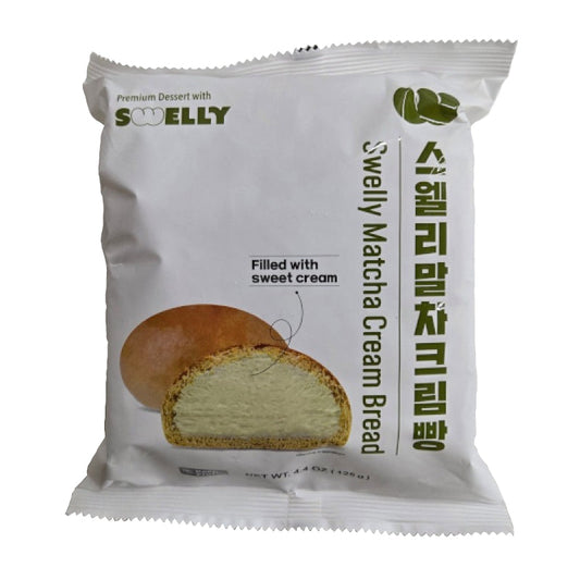 22884 : 스웰리 말차 크림빵 : 12/125g : FZN MATCHA CREAM BREAD