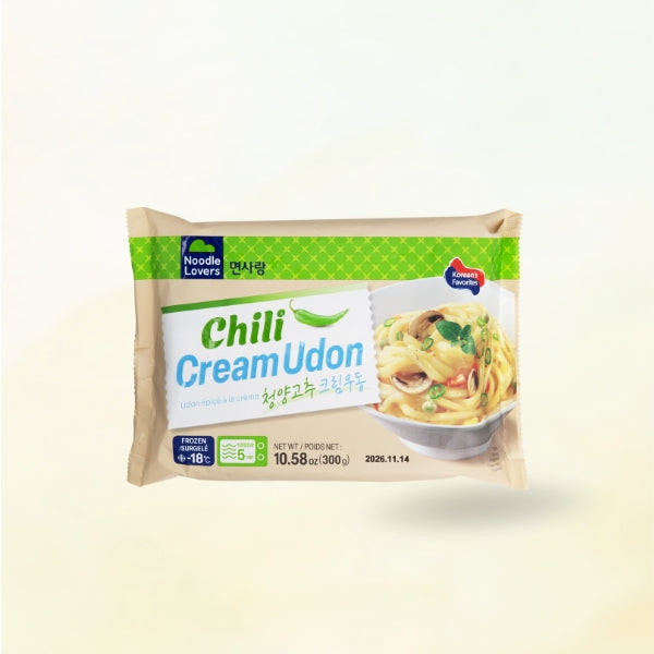 22973  : 면사랑(청양고추 크림우동) : 18/300g : FZN KIMCHI STIR-FRIED UDON