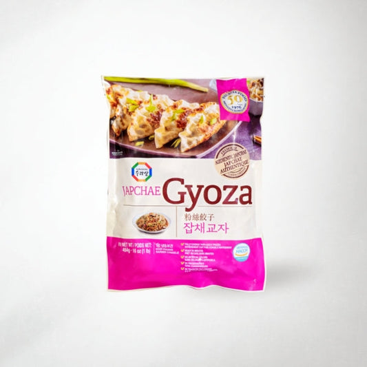 25447 : 잡채 교자만두 : 16/454g : FZN JAPCHAE GYOZA