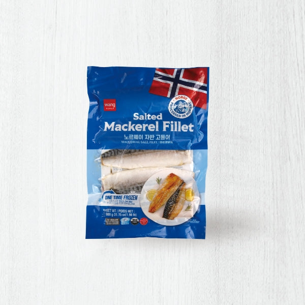 23652 : 노르웨이 자반고등어필렛 : 12/900g : FZN SALTED MACKEREL FILLET
