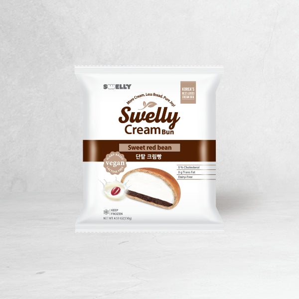 23707 : 스웰리 크림빵(딘팥) : 12/130g(4.59oz) : FZN CREAM BREAD(SWEET RED BEAN)