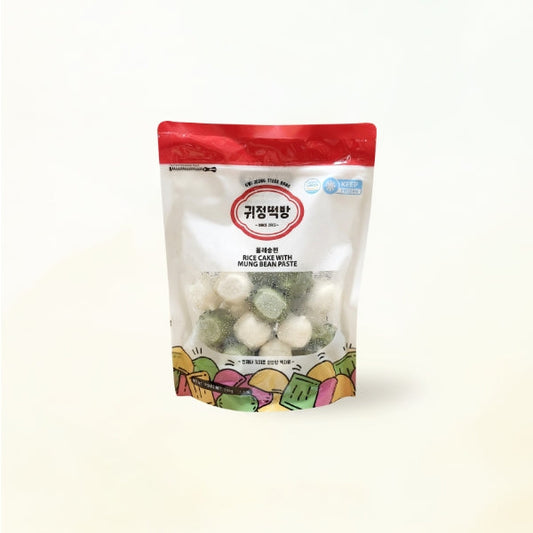 23976 : 귀정떡방/올레송편 : 10/500g(1.1Lb) : FZN OLLE SONGPYEON(MUNG BEAN PASTE)