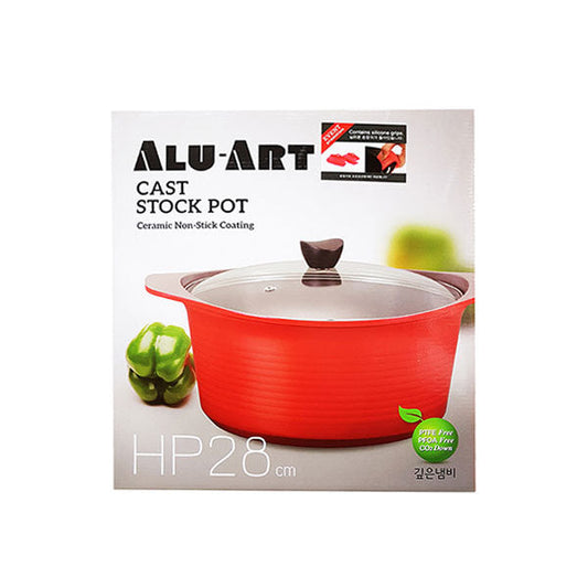 Al. Both handle Ceramic Pan(28cm) 1p 알루아트 세라믹 양수냄비