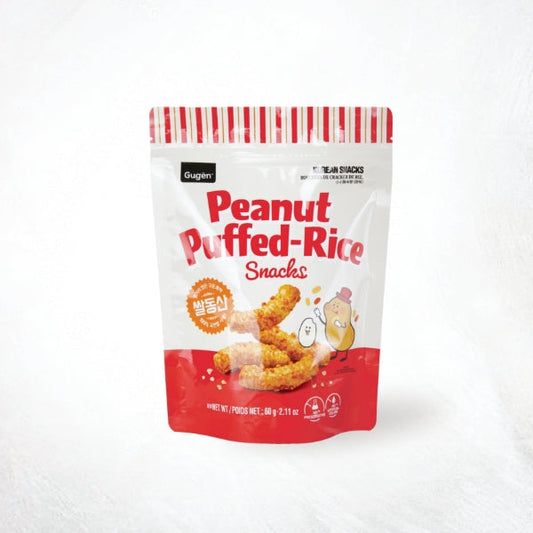 24884 : 쌀동산 : 20/60g : PEANUT-TOPPED PUFFED RICE CRACKERS