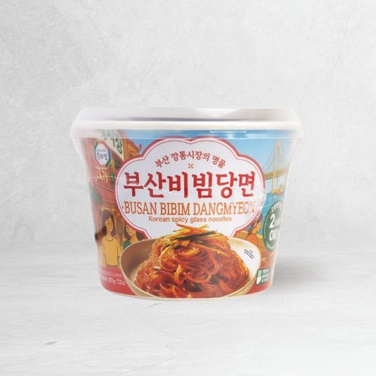 24886 : 부산 비빔당면  6/207.5g : KOREAN SPICY GLASS NOODLES (BOWL)