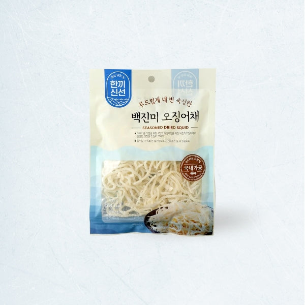 25186 : 백진미(오징어채) : 20/100g(3.53oz) : FZN SLICED SQUID (BEAKJINMI)