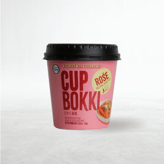 25218 : 컵볶이(로제) : 6/120g(4.23oz) : CUPBOKKI (ROSE)