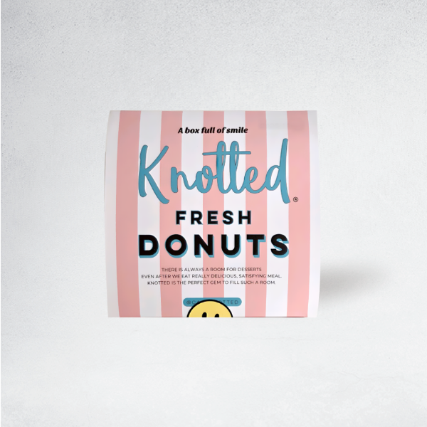 25263 : 시그니처 우유생크림도넛(KNOTTED) : 6/300g : FZN MILK CREAM DONUT