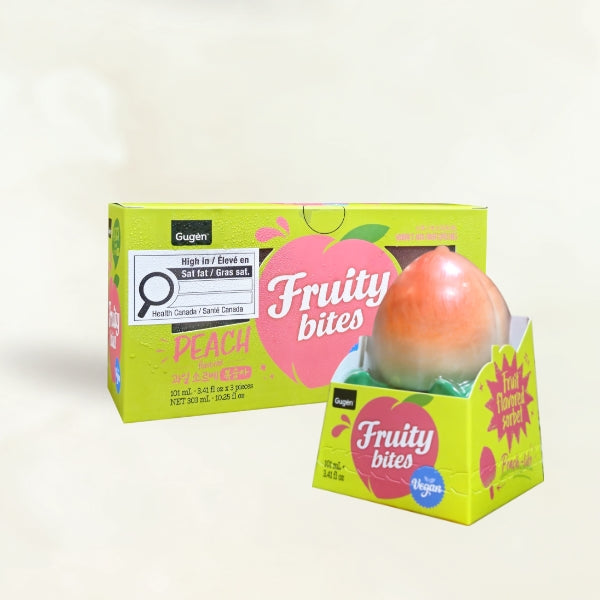 25295 : 구겐 과일 소르베 (복숭아) : 8/3/101ml : FZN FRUIT FLAVORED SORBET (PEACH)