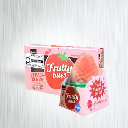 25298 : 구겐 과일 소르베 (딸기) : 8/3/101ml : FZN FRUIT FLAVORED SORBET (STRAWBERRY)