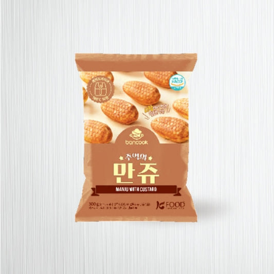 25321 : 반쿡/추억의 만쥬 : 30/300g : FZN BAKED SWEET MANJU(CUSTARD)