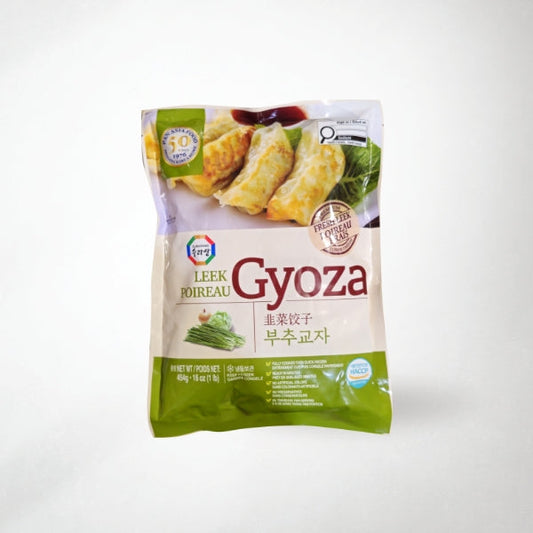 25443 : 부추 교자만두 : 16/454g(1Lb) : FZN GYOZA MANDU(LEEK )