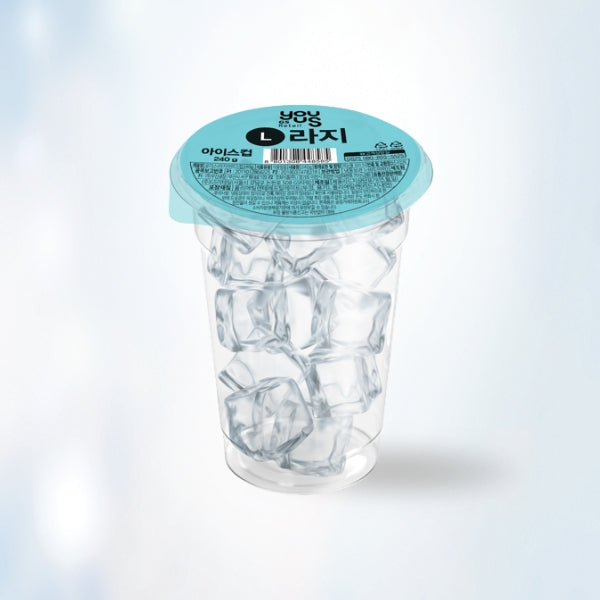 25507 : 얼음컵 (큰컵) : 12/240g : FZN ICE CUP (L)