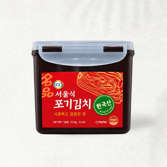 25887 : 포기김치(서울식) : 3kg(6.6Lb) : WHOLE KIMCHI(SEOUL)