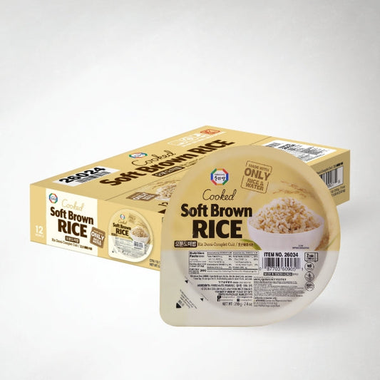 26024 : 오분도미 즉석밥 : 12/210g(7.4oz) : COOKED SOFT BROWN RICE
