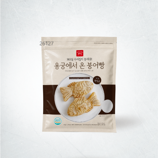 26127 : 용궁 붕어빵 (팥앙금) :  : 10/560g(1.23Lb) : FZN BAKED SWEET BUNS(BUNG-EOPPANG)