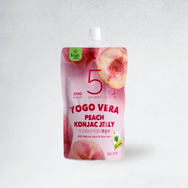 26186 : 요고베라 곤약젤리(복숭아) : 4/10/150mL : YOGOVERA  GON-YAGJELLI  (PEACH )