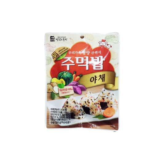 26633 : 주먹밥(야채) : 15/24g : SEAWEED FLAKE FOR RICE(VEGETABLE)