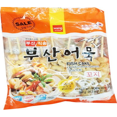 Fzn Busan Fish Cake Skewers(W/Soup base) 12/800g 부산 어묵 꼬지