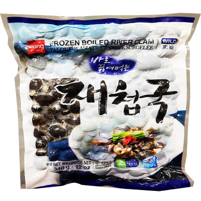 Fzn Boiled River Clam W/ Soup 24/340g 재첩국