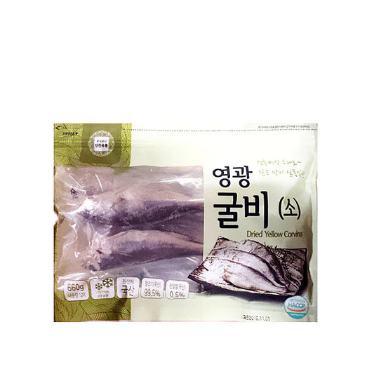 Fzn Dried Yellow Croaker(S) 10/660g 영광 굴비