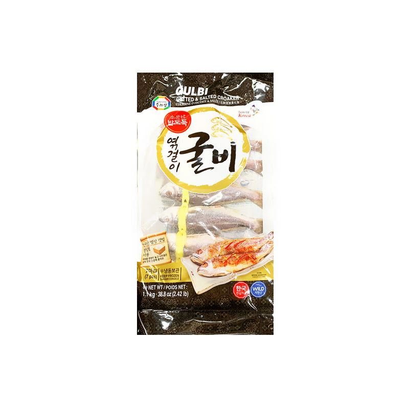 31883 엮걸이굴비 7미 12/1.1kg(7pcs) FZN YELLOW CROAKER(MINEO) 7PCS