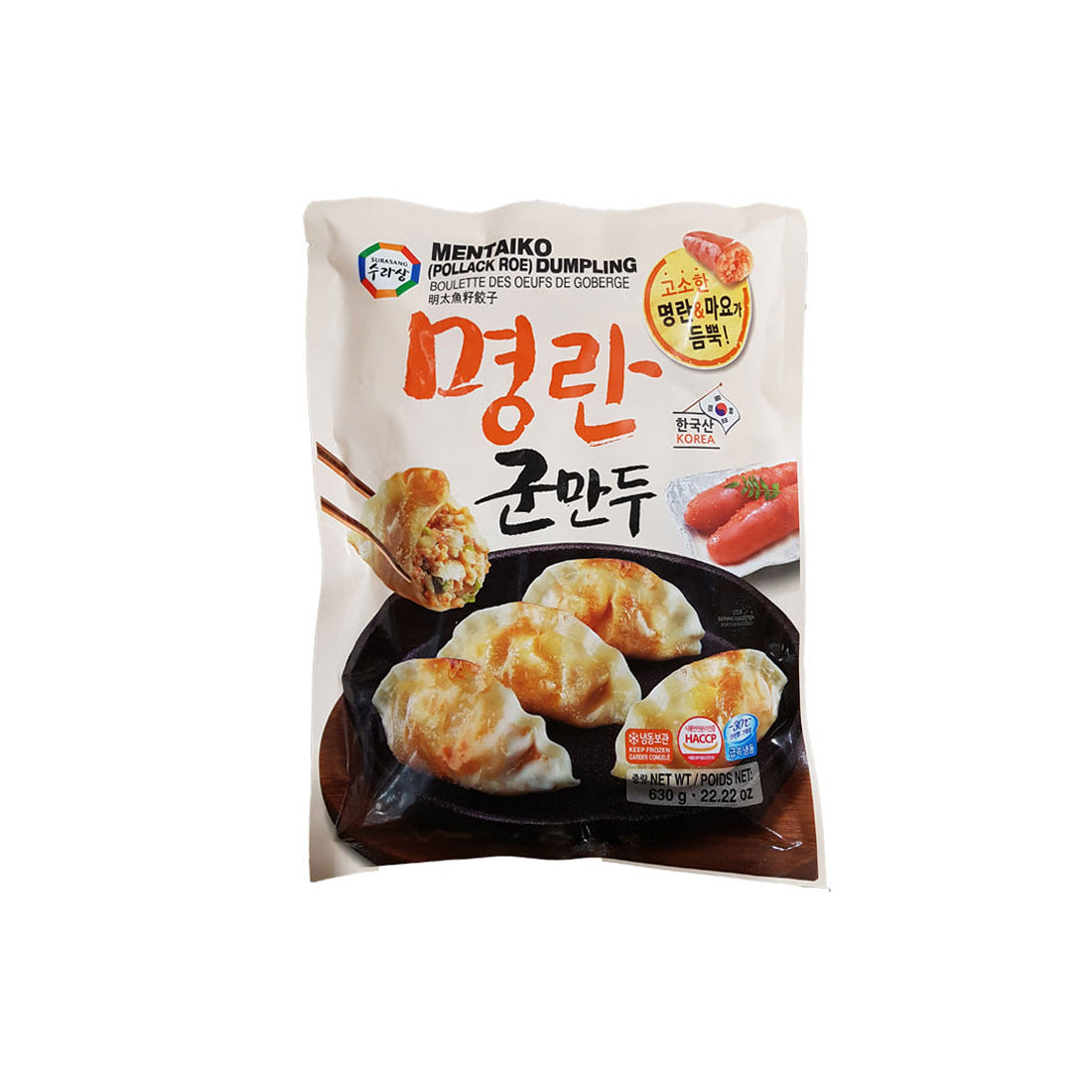 32645 : 명란군만두 : 10/630g : FZN FRIED MANDU(POLLACK ROE)