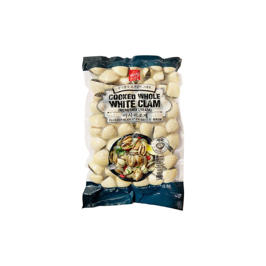 33012 : 아사리조개(60/80) : 10/2Lbs : FZN COOKED WHITE CLAM(SHELL ON)