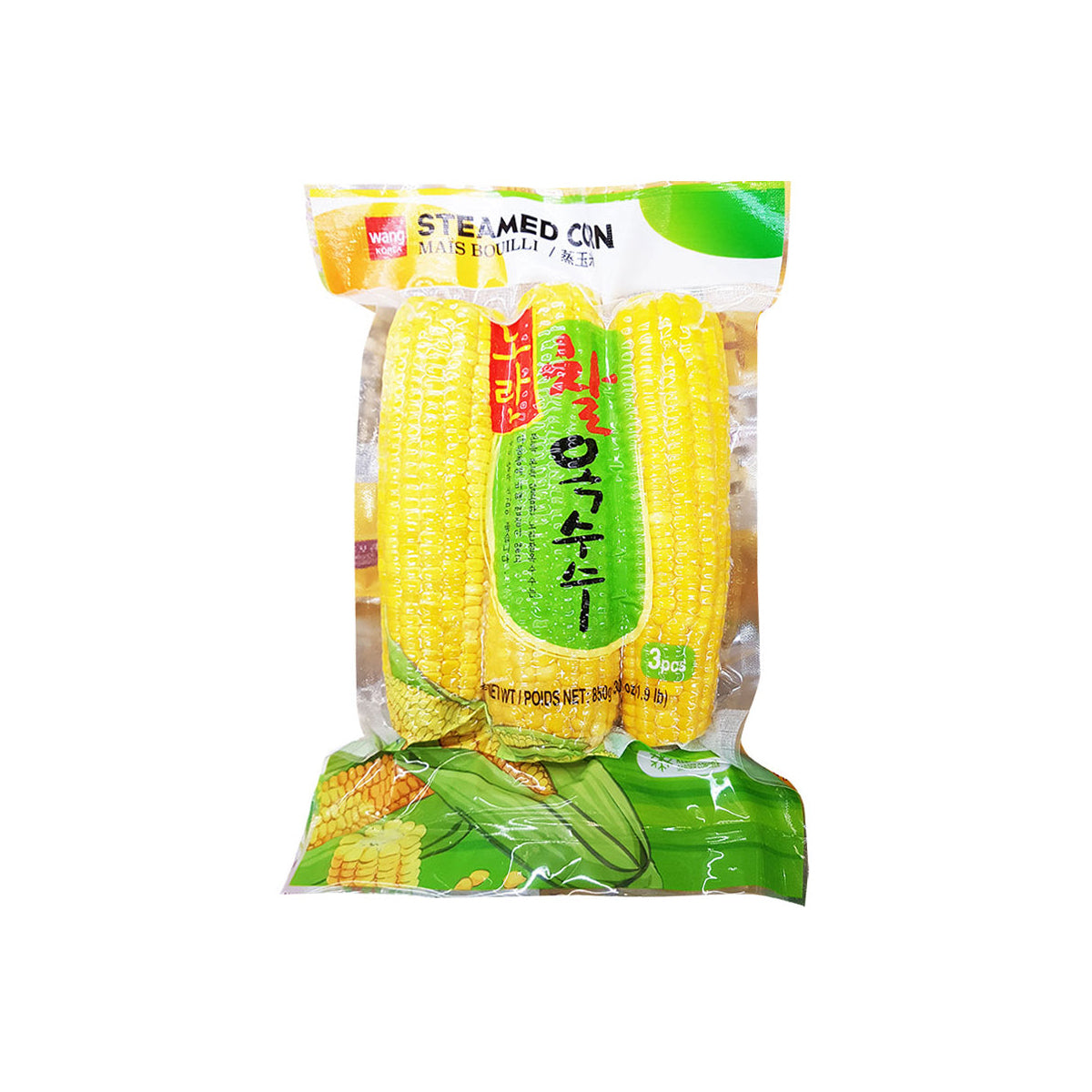 33020 노란 찰옥수수(3pcs) 12/850g FZN BOILED SWEET CORN