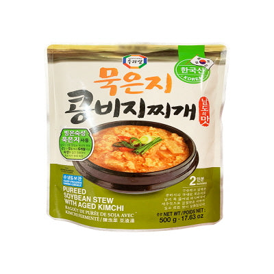 Fzn Pureed Soybean Paste Stew (W/ Kimchi) 12/500g 묵은지 콩비지찌개